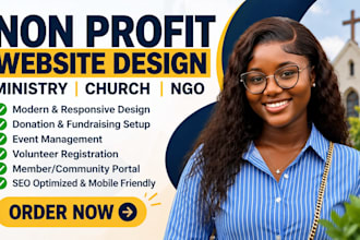 ministry website design non profit website ngo website and church website design