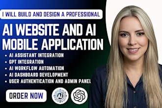 design ai website ai chatbot ai app developer ai agent ai mobile app development
