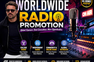 submit your music to college and independent radio stations worldwide