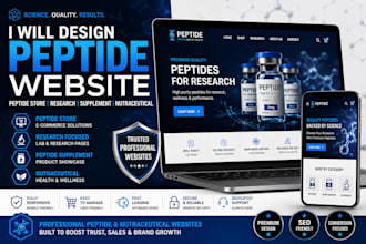 peptide website peptide store research peptide supplement website nutraceutical