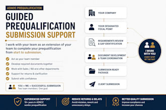 work with your team to complete adnoc pre qualification