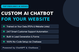 build smart ai chatbot using chatbase for website