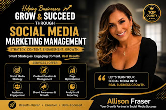 be your social media marketing manager for business growth and leads generation