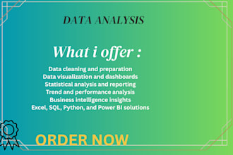 do small minus data analysis for you in just 15minute
