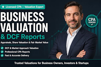 do business appraisal, dcf valuation, fair market value report