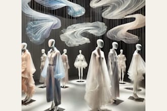 create visual merchandising concepts and retail display presentations