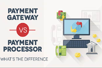 set up 2d and 3d payment gateway, crypto payment and card processor