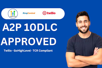 fix a2p 10dlc rejection and setup twilio gohighlevel compliance
