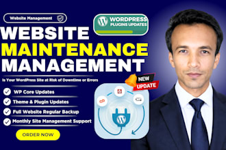 update, maintan, manage and secure your site with updraft plus, wordfence