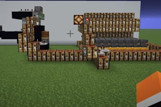 build professional minecraft farms, redstone machines and traps