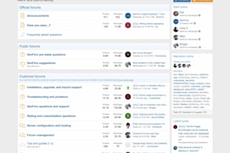 install, configure, and maintain your xenforo forum
