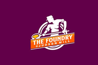 design sustainability foundry music brand logo