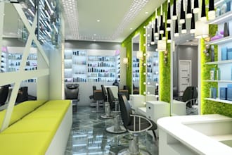 design 3d interior design luxury beauty salon spa and nail salon interiors in 3d