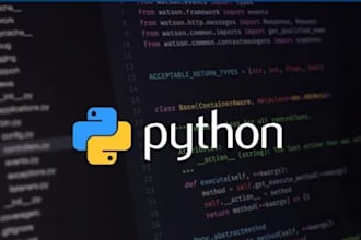 do programming in python, rust