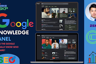 create an verified google knowledge panel for public personalities