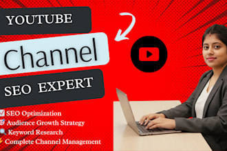 provide youtube management and SEO services