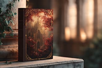design unique fantasy book cover, kindle ebook cover