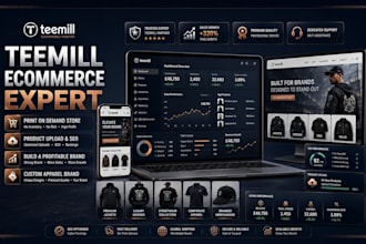 build teemill store custom tshirt designs print on demand product upload
