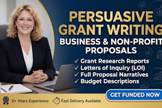 do small business grant writing and nonprofit grant writing