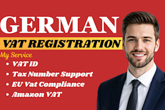 do german vat registration, vat id application for amazon, shopify, eu business