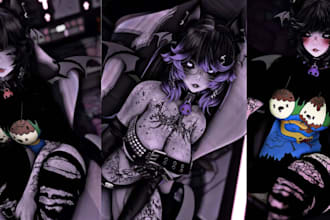 create, rig, fix, convert any model for vroid vrm, warudo, koikatsu, mmd, gmod