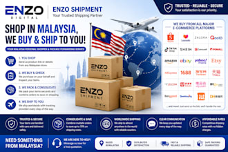 buy, receive and forward products from malaysia worldwide