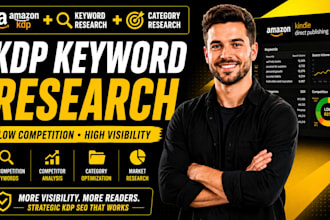 find low competition amazon KDP keywords for your book