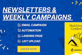 manage your mailchimp email marketing campaigns