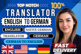 be your german translator to english, english to german, subtitle, sales copy cv