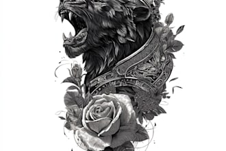 create a cover up or makeover your tattoo design