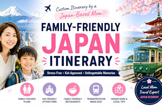 a family friendly japan itinerary
