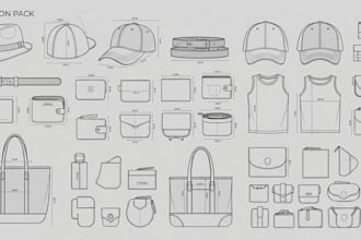 design professional accessories tech pack handbag wallet belt
