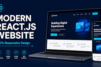 build responsive react js website