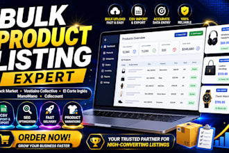upload backmarket vestiare el corte manomano cdiscount bulk product listing