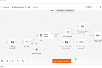 build n8n ai automation workflow for your business