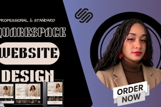 design and redesign responsive squarespace website squarespace template