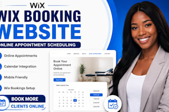 design a booking website with online appointment scheduling