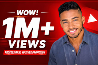 promote youtube channel and video to 5 million USA views