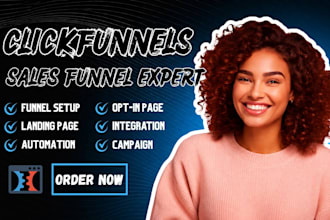 build sales funnel in clickfunnels or clickfunnels landing page
