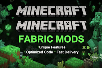 create a custom fabric minecraft mod for you