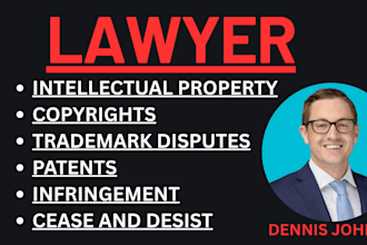 be intellectual property, trademark, patent and copyright infringement lawyer