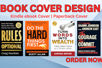 do amazon kdp book cover design, kindle ebook cover, paperback non fiction cover
