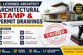 draw stamp architectural drawing structural engineering drawing mep city permit