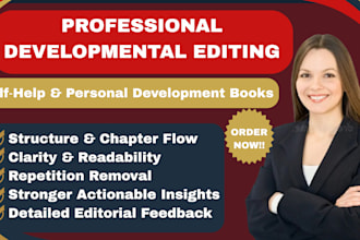 professionally edit your self help and personal development book
