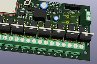 pcb design  led driver pcb, led circuit, mcpcb, aluminum led pcb, kicad, altium