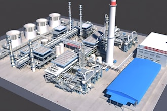 design chemical plant, oil, gas and petroleum plant and industrial plant