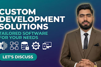 build custom software solutions and business erp systems