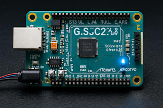 create custom embedded system pcbs for esp32 stm32  and iot devices