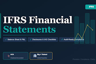 prepare ifrs compliant financial statements and disclosure notes