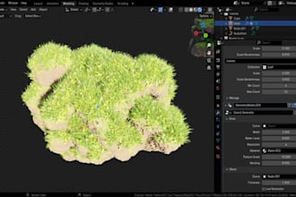 create 3d landscape terrain design game levels 3d envronment and open world maps